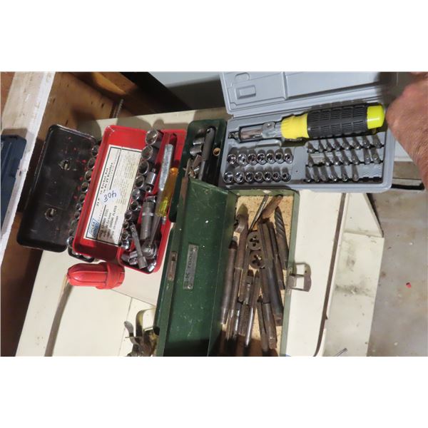 Sockets Ratchets 3/8, 1/4 Drive, Screwdriver, Battery Terminal Brush 