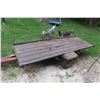 Image 4 : Bumper Hitch Snowmobile Trailer with Tilt Deck
