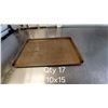 Image 1 : LOT DE 17 PLAQUES DE CUISSON 10" X 15" X 1/2"