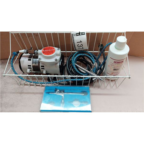 ENS. DE PAINT BRUSH AVEC ACCESSOIRES