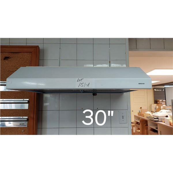 HOTTE DE CUISINE BROAN 30"