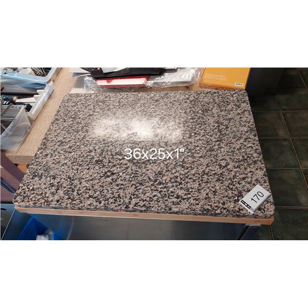 DESSUS EN GRANITE 36" X 25" X 1"