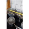 Image 2 : LOT DE 5 CHAUDRONS ASSORTIS