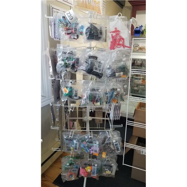 LOT DE 20 SACS DE FIGURINES POUR GÂTEAUX