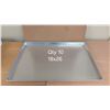 Image 1 : LOT DE 10 PLAQUES DE CUISSON 18" X 26"