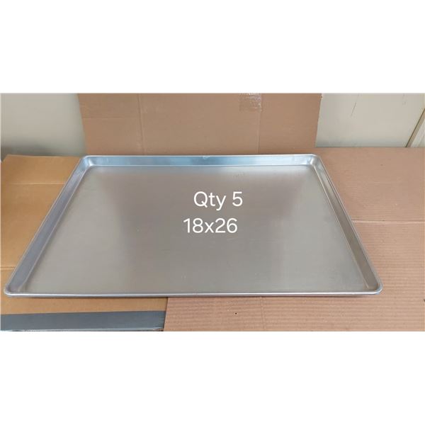 LOT DE 10 PLAQUES DE CUISSON 18" X 26"