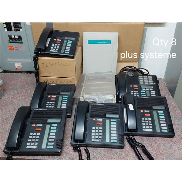 LOT DE TÉLÉPHONE + SYSTÈME