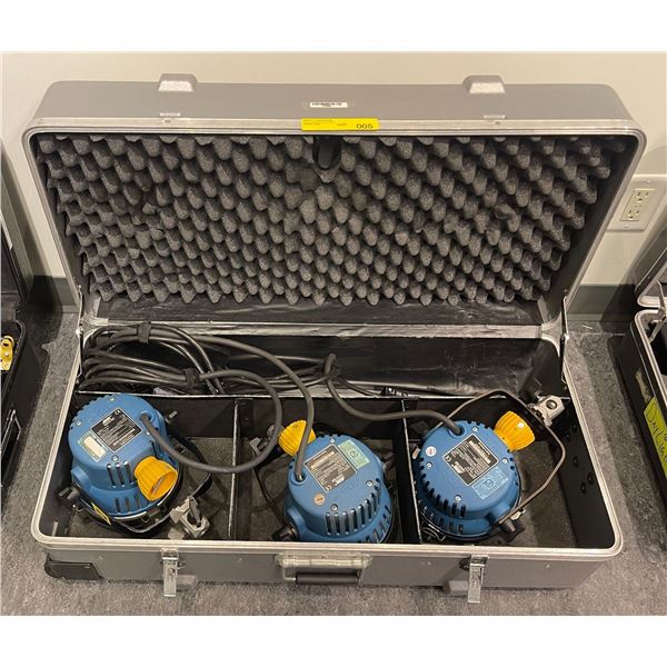 L1 - ARRI Arrilite 1000 - 1000w Lighting kit w/ power cords & hard case