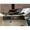 Image 2 : L1 - Epson 3LCD Overhead Projector & Drop Down Screen & Remote - Tested & Working