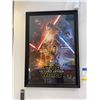 Image 2 : L1 - Original "Star Wars : The Force Awakens" Framed movie poster