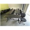Image 2 : L1 - Group - (x13) Desks - 60x30x29" & (x21) Rolling Adjustable Chairs