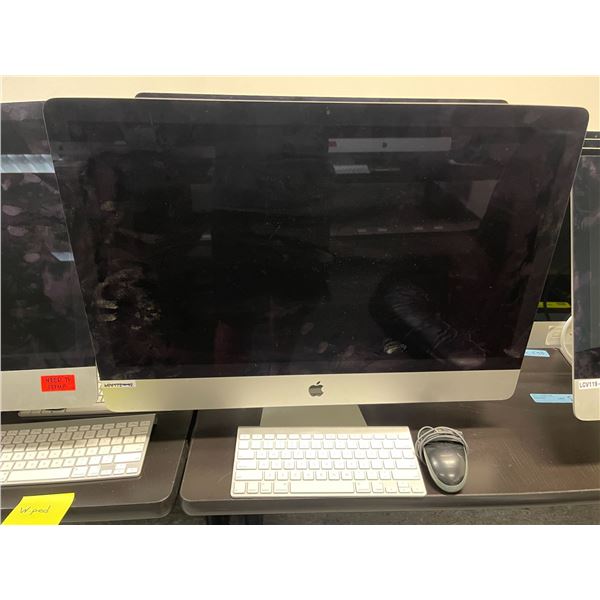 L1 - Apple iMac Computer Model A1419 - 27" Screen - Wiped w/Mouse, Keyobard & Powercord