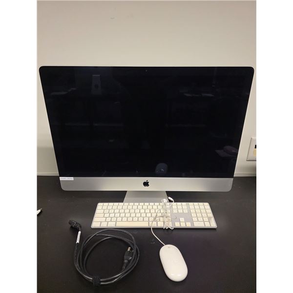 L1 - Apple iMac Computer Model A1419 - 27" Screen - Wiped w/Mouse, Keyobard & Powercord