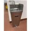 Image 1 : L2 - Stainless Steel Commercial Advance Tabco Industrial Kitchen Sink w/Footstool