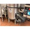 Image 3 : L2 - Stainless Steel Industrial Food Waste Scrapping System on Table w/Faucet ModelS914 (7ft W)