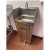 Image 2 : L2 - Stainless Steel Commercial Advance Tabco Industrial Kitchen Sink w/Footstool