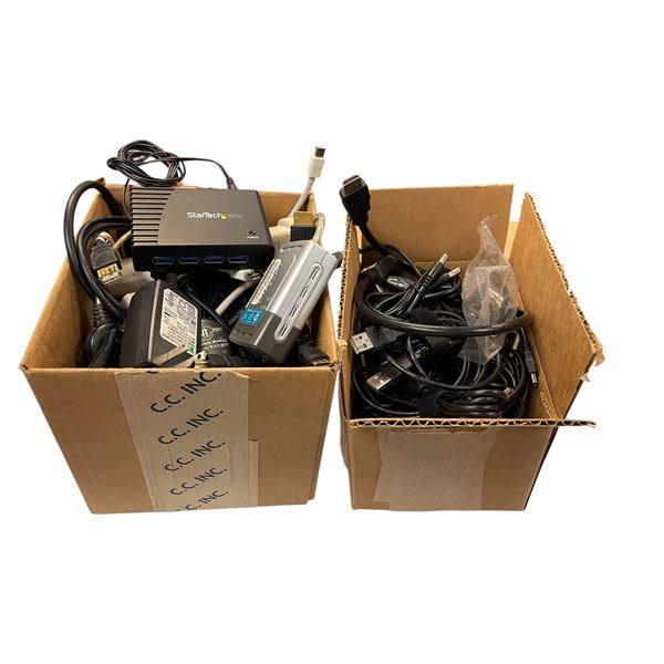 L1 - Group of Various Cords, Adapters, Etc.