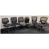 Image 1 : L1 - Finance Office - Group of 6 Office chairs
