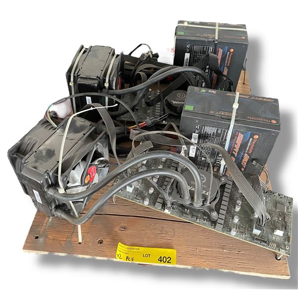L1 - Group of 2 Bitcoin Mining Setup - Thermaltake Water 3.0, TT-11225 Thermaltake, Thermaltake Smar