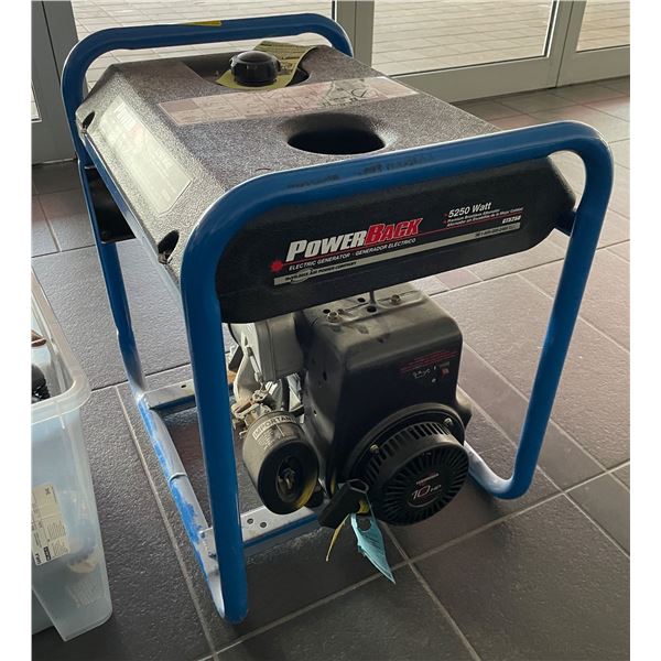 L1 - PowerBack 5250 Watt Electric Generator