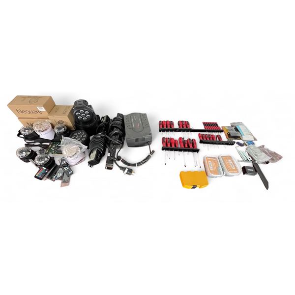 L1 - Assorted Tools, Lighting & Power Equipment Bundle