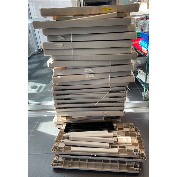 L1 - Group of Plastic Shelves