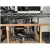 Image 11 : L1 - Large Rolling Rack with Multiple Cryptocurrency Mining Rigs, GPUs, ASIC Boards, Networking & P