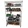 Image 1 : L1 - Large Rolling Rack with Multiple Cryptocurrency Mining Rigs, GPUs, ASIC Boards, Networking & P