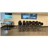Image 1 : L2 - Room Lot (242) Group of Approx. 17 Chairs, Desk & Storage Cabinet