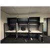 Image 2 : L2 - Faculty Room - Group of 12 Cubicles w/assorted monitors & Pcs