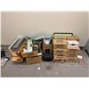 Image 1 : R 177- Group of Boxes of Sargent ASSA ABLOY door hardware, locks, keys, handles, parts.