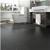 Image 6 : 32-Pack of Black Peel & Stick Floor Tiles (12" x 12" Size) Self-Adhesive Waterproof Floor Tiles; New