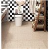 Image 7 : 32-Pack of Beige Peel & Stick Floor Tiles (12" x 12" Size) Self-Adhesive Waterproof Floor Tiles; New