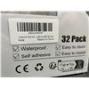 Image 3 : 32-Pack of Peel & Stick Floor Tiles (12" x 12" Size) Self-Adhesive Waterproof Floor Tiles; New