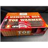 Image 3 : 1 Box of Toe Warmer Heat Packets for Feet - 40 Pairs Included; Keeps Feet Warm - Brand New