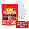Image 4 : 1 Box of Toe Warmer Heat Packets for Feet - 40 Pairs Included; Keeps Feet Warm - Brand New