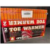 Image 2 : 1 Box of Toe Warmer Heat Packets for Feet - 40 Pairs Included; Keeps Feet Warm - Brand New