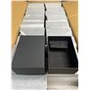 Image 2 : 20PC Jewelry Storage Boxes - Black - (2.5" x 3.5" Size) - Brand New