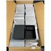 Image 1 : 20PC Jewelry Storage Boxes - Black - (2.5" x 3.5" Size) - Brand New