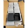 Image 1 : 20PC Jewelry Storage Boxes - Black - (2.5" x 3.5" Size) - Brand New