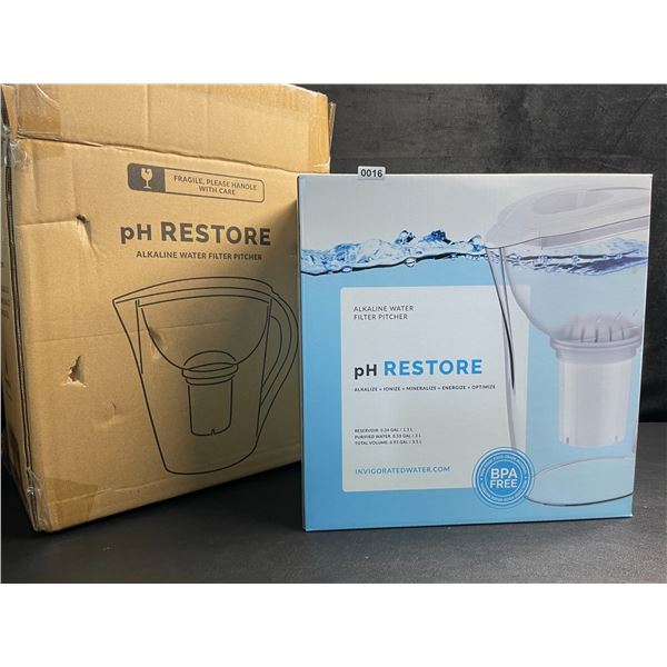 1 InvigoratedWater Alkaline Water Filter Pitcher - 3.5L - pH Restore - Brand New!