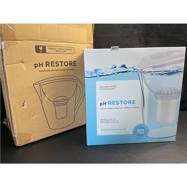1 InvigoratedWater Alkaline Water Filter Pitcher - 3.5L - pH Restore - Brand New!