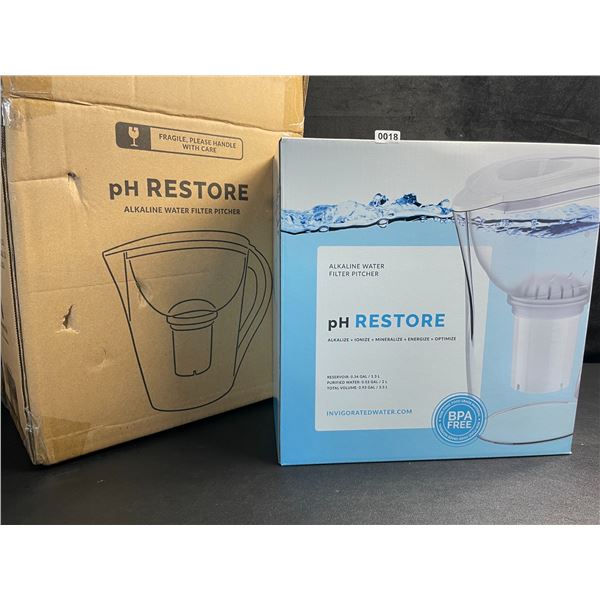 1 InvigoratedWater Alkaline Water Filter Pitcher - 3.5L - pH Restore - Brand New!