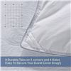 Image 10 : 1 Maple Down Super Soft King Size Duvet Insert/Bed Comforter (120" x 120") - New!