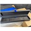Image 2 : 5PC Long Jewelry Necklace Storage Boxes - Black/Blue - New
