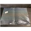 Image 3 : Set of 6 Woven Vinyl Placemats for Dining/Kitchen table - Non-Slip/Easy to Clean Table Mats - New