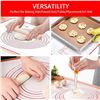 Image 6 : 3 Super Large Silicone Pastry Mats/Non-Stick Baking Mats (31" x 23" Size) - Brand New!