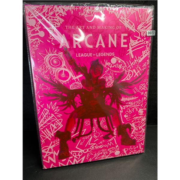 1 The Art and Making of Arcane League of Legends Hardcover Book - New Sealed