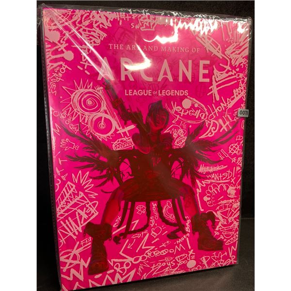 1 The Art and Making of Arcane League of Legends Hardcover Book - New Sealed