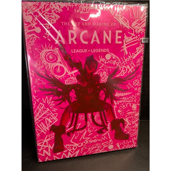 1 The Art and Making of Arcane League of Legends Hardcover Book - New Sealed